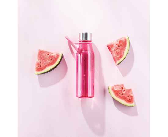 Бутылка для воды VINGA Lean из тритана, 600 мл, Розовый, Цвет: розовый,, Размер: , высота 23,5 см., диаметр 6,5 см., изображение 21