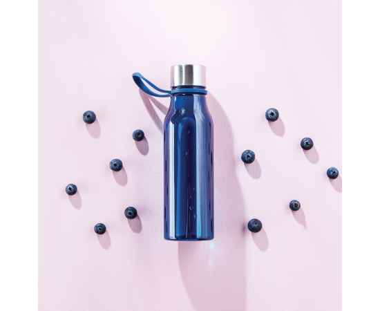 Бутылка для воды VINGA Lean из тритана, 600 мл, Синий, Цвет: темно-синий,, Размер: , высота 23,5 см., диаметр 6,5 см., изображение 14
