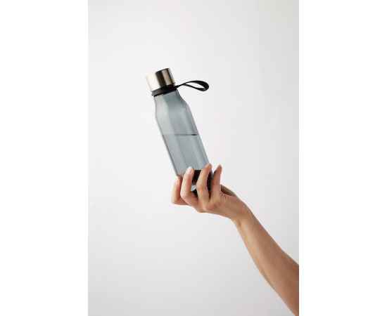 Бутылка для воды VINGA Lean из тритана, 600 мл, Серый, Цвет: темно-серый,, Размер: , высота 23,5 см., диаметр 6,5 см., изображение 14