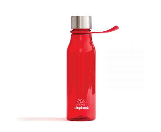 Бутылка для воды VINGA Lean из тритана, 600 мл, Красный, Цвет: красный,, Размер: , высота 23,5 см., диаметр 6,5 см., изображение 3