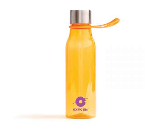 Бутылка для воды VINGA Lean из тритана, 600 мл, Оранжевый, Цвет: оранжевый,, Размер: , высота 23,5 см., диаметр 6,5 см., изображение 3