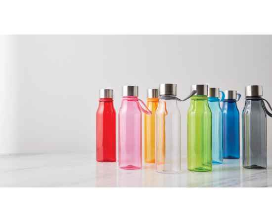 Бутылка для воды VINGA Lean из тритана, 600 мл, Прозрачный, Цвет: прозрачный,, Размер: , высота 23,5 см., диаметр 6,5 см., изображение 4