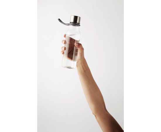 Бутылка для воды VINGA Lean из тритана, 600 мл, Прозрачный, Цвет: прозрачный,, Размер: , высота 23,5 см., диаметр 6,5 см., изображение 9