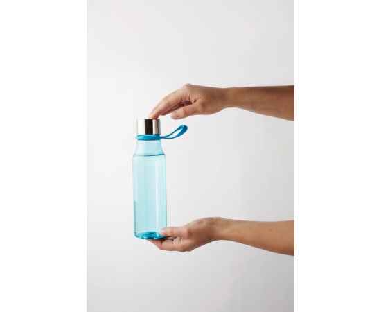 Бутылка для воды VINGA Lean из тритана, 600 мл, Синий, Цвет: синий,, Размер: , высота 23,5 см., диаметр 6,5 см., изображение 9