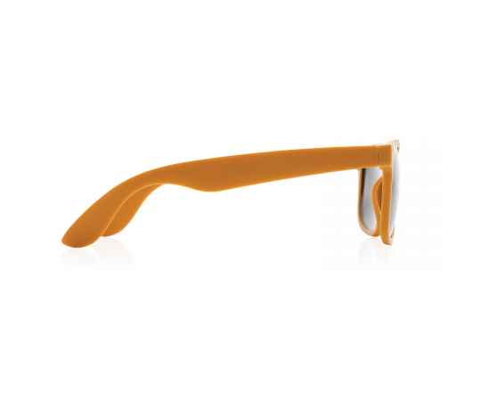 Солнцезащитные очки из переработанного полипропилена GRS, Оранжевый, Цвет: оранжевый,, Размер: Длина 14,5 см., ширина 14,8 см., высота 4,9 см., диаметр 0 см., изображение 3