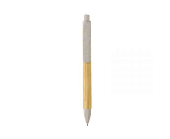 Ручка с корпусом из переработанной бумаги FSC®, Кремовый, Цвет: кремовый,, Размер: , высота 13,9 см., диаметр 1,1 см., изображение 6