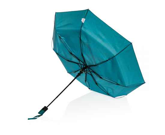 Автоматический зонт Impact из rPET AWARE™ 190T, d97 см, Вердигри, Цвет: вердигри,, Размер: , высота 57 см., диаметр 97 см., изображение 3