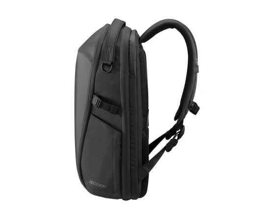 Рюкзак XD Design Bizz, Черный, Цвет: черный,, Размер: Длина 32 см., ширина 47 см., высота 18 см., диаметр 0 см., изображение 4