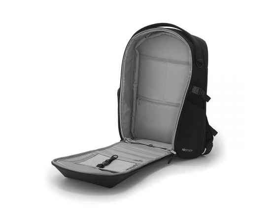 Рюкзак XD Design Bizz, Черный, Цвет: черный,, Размер: Длина 32 см., ширина 47 см., высота 18 см., диаметр 0 см., изображение 20