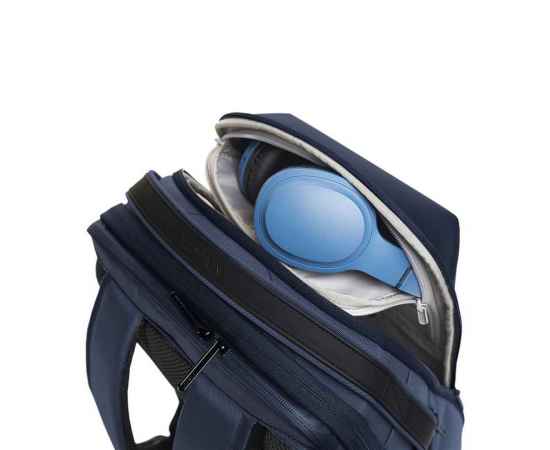 Рюкзак XD Design Bizz, Синий, Цвет: темно-синий, темно-синий, Размер: Длина 32 см., ширина 47 см., высота 18 см., диаметр 0 см., изображение 10