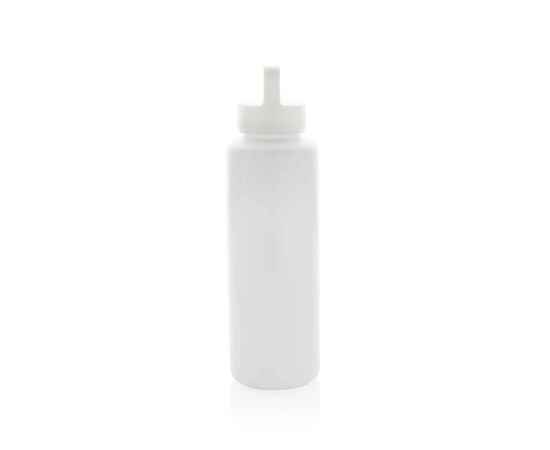 Бутылка с ручкой из переработанного полипропилена RCS, 500 мл, Белый, Цвет: белый,, Размер: , высота 22,5 см., диаметр 6,6 см., изображение 6