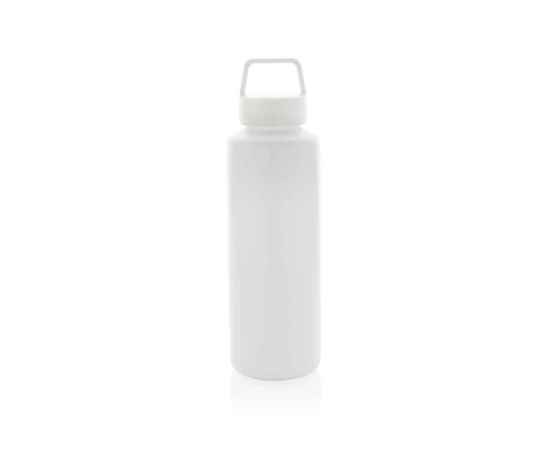 Бутылка с ручкой из переработанного полипропилена RCS, 500 мл, Белый, Цвет: белый,, Размер: , высота 22,5 см., диаметр 6,6 см., изображение 3