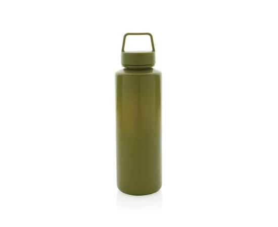 Бутылка с ручкой из переработанного полипропилена RCS, 500 мл, Зеленый, Цвет: зеленый,, Размер: , высота 22,5 см., диаметр 6,6 см., изображение 3