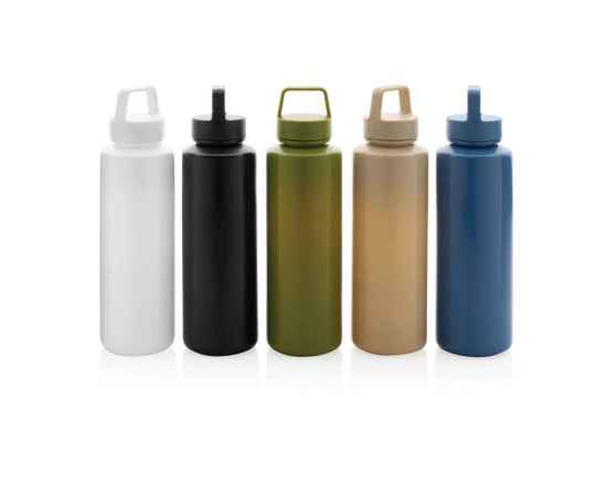 Бутылка с ручкой из переработанного полипропилена RCS, 500 мл, Зеленый, Цвет: зеленый,, Размер: , высота 22,5 см., диаметр 6,6 см., изображение 5
