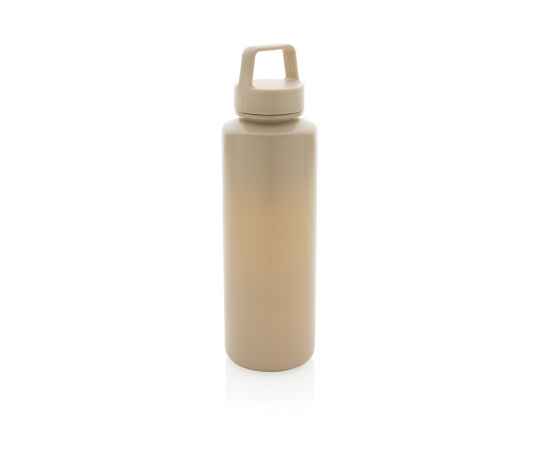 Бутылка с ручкой из переработанного полипропилена RCS, 500 мл, Коричневый, Цвет: коричневый,, Размер: , высота 22,5 см., диаметр 6,6 см.