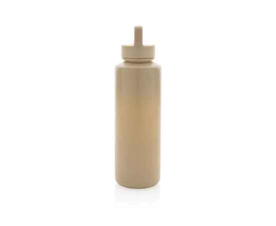 Бутылка с ручкой из переработанного полипропилена RCS, 500 мл, Коричневый, Цвет: коричневый,, Размер: , высота 22,5 см., диаметр 6,6 см., изображение 6
