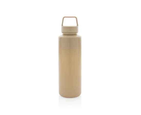 Бутылка с ручкой из переработанного полипропилена RCS, 500 мл, Коричневый, Цвет: коричневый,, Размер: , высота 22,5 см., диаметр 6,6 см., изображение 3