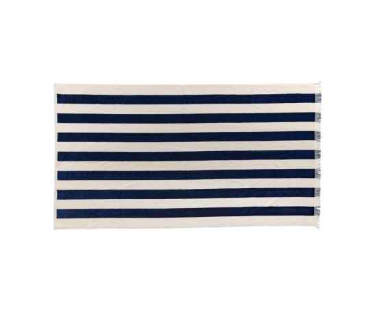 Пляжное полотенце Ukiyo Yukari XL из переработанного хлопка AWARE™, 100x180 см, Синий, Цвет: темно-синий,, Размер: Длина 180 см., ширина 100 см., высота 1 см., диаметр 0 см., изображение 5