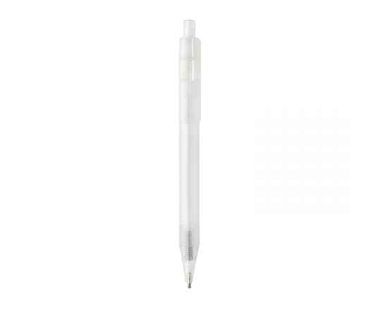 Ручка X8 из прозрачного rPET GRS, Белый, Цвет: белый,, Размер: , высота 14 см., диаметр 1,1 см., изображение 6