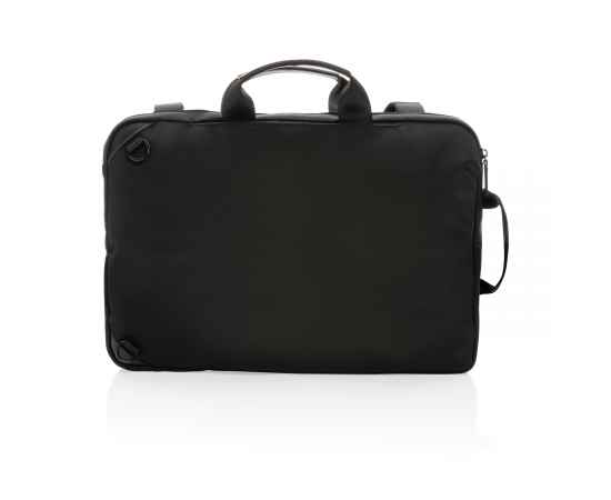 Сумка-рюкзак 2-в-1 для ноутбука Swiss Peak из rPET AWARE™, Черный, изображение 7
