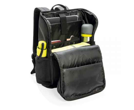 Рюкзак для ноутбука Swiss Peak из rPET AWARE™, 15'', Черный, изображение 6