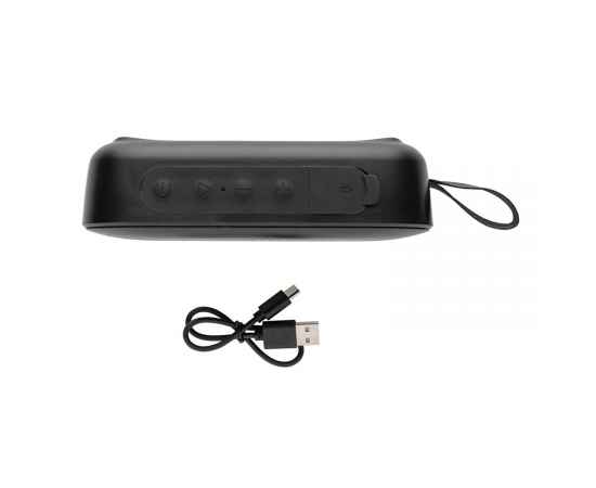 Колонка Soundbox из переработанного ABS-пластика RCS, 5 Вт, черный,, изображение 5