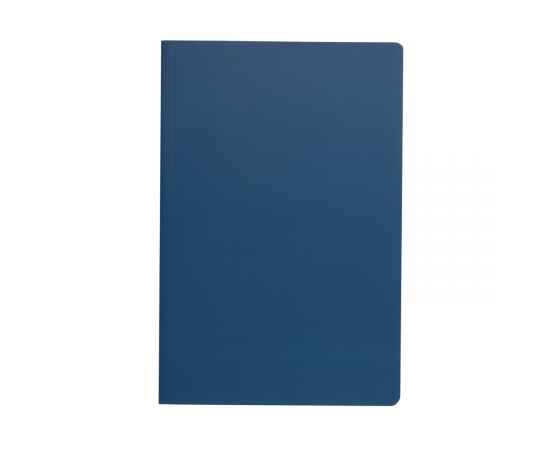 Блокнот Impact в мягкой обложке с каменной бумагой, А5, Синий, Цвет: синий,, Размер: Длина 21,1 см., ширина 14,1 см., высота 1,1 см., диаметр 0 см., изображение 8