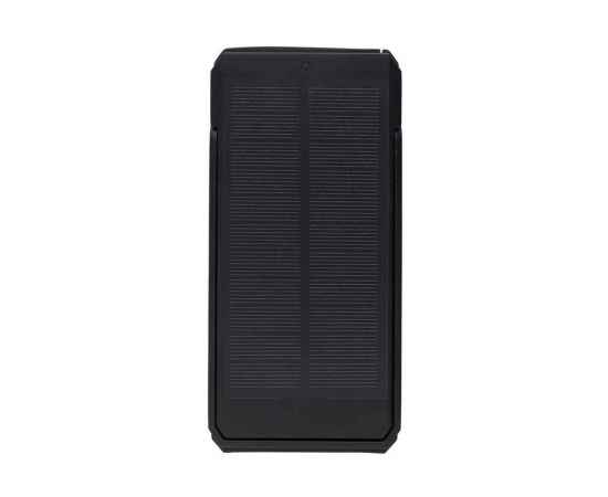 Внешний аккумулятор Skywave на солнечной батарее из переработанного пластика RCS, 10 000 mAh, Черный, изображение 8
