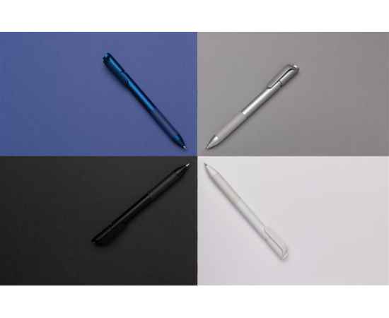 Шариковая ручка TwistLock из переработанного ABS-пластик RCS, Черный, Цвет: черный,, Размер: , высота 14,4 см., диаметр 1,1 см., изображение 5