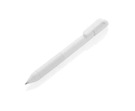 Шариковая ручка TwistLock из переработанного ABS-пластик RCS, Белый, Цвет: белый,, Размер: , высота 14,4 см., диаметр 1,1 см., изображение 7