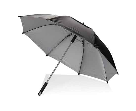 Зонт-трость антишторм Hurricane Aware™, d120 см, Черный, Цвет: черный,, Размер: , высота 96 см., диаметр 120 см.