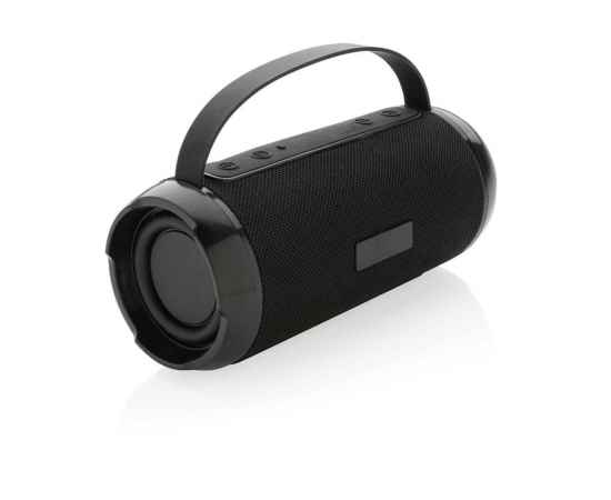 Колонка Soundboom с защитой от воды IPX4 из переработанного пластика RCS, 6 Вт, Черный