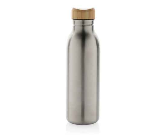 Бутылка для воды Avira Alcor из переработанной стали RCS, 600 мл, Серый, Цвет: серебряный,, Размер: , высота 22,5 см., диаметр 6,7 см., изображение 3