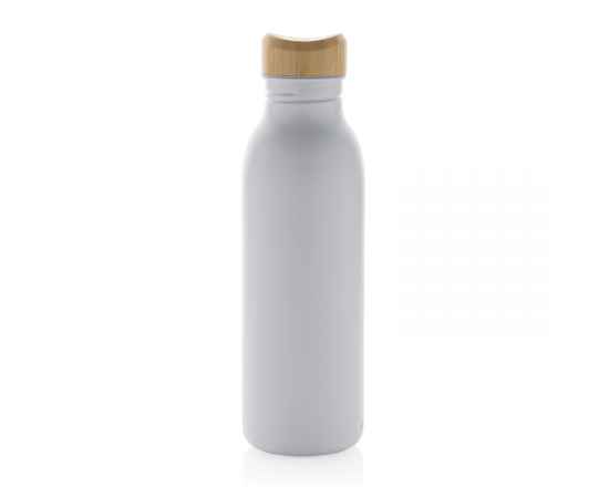 Бутылка для воды Avira Alcor из переработанной стали RCS, 600 мл, Белый, Цвет: белый,, Размер: , высота 22,5 см., диаметр 6,7 см., изображение 3