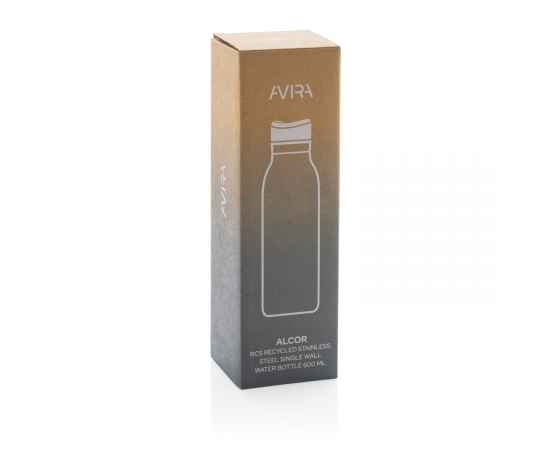 Бутылка для воды Avira Alcor из переработанной стали RCS, 600 мл, Белый, Цвет: белый,, Размер: , высота 22,5 см., диаметр 6,7 см., изображение 10