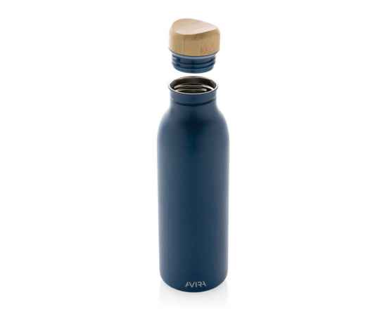 Бутылка для воды Avira Alcor из переработанной стали RCS, 600 мл, Синий, Цвет: темно-синий,, Размер: , высота 22,5 см., диаметр 6,7 см., изображение 7