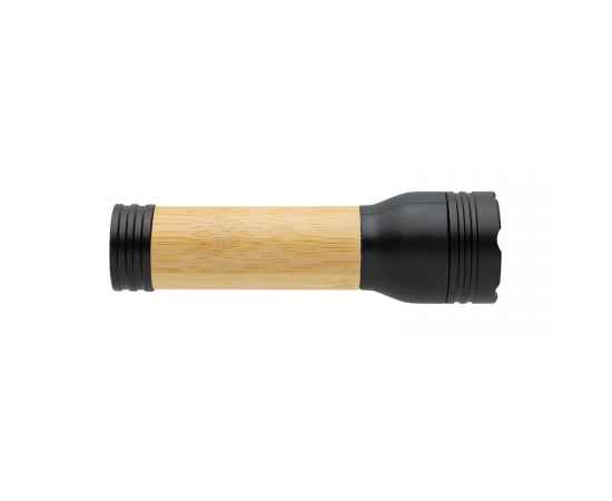 Фонарь Lucid из бамбука и переработанного пластика RCS, 1 Вт, Черный, изображение 8