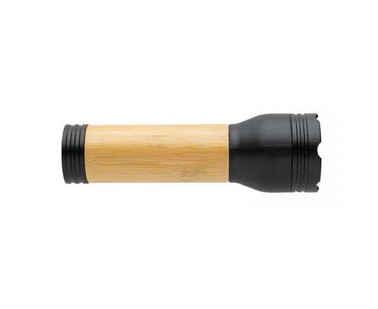 Фонарь Lucid из бамбука и переработанного пластика RCS, 3 Вт, Черный, изображение 8