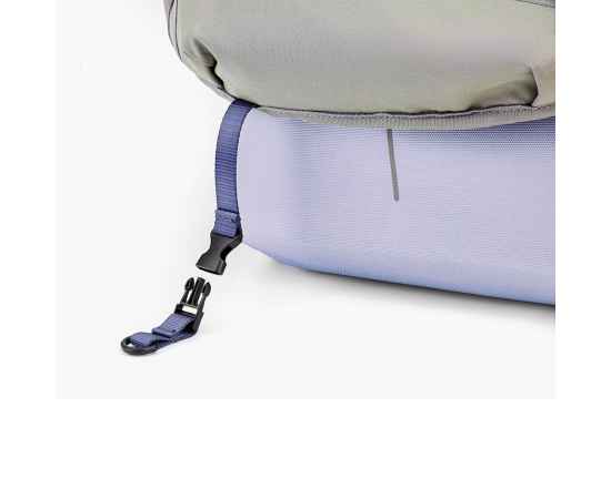 Антикражный рюкзак Bobby Soft, Лавандовый, Цвет: лавандовый,, Размер: Длина 30 см., ширина 18 см., высота 45 см., диаметр 0 см., изображение 14