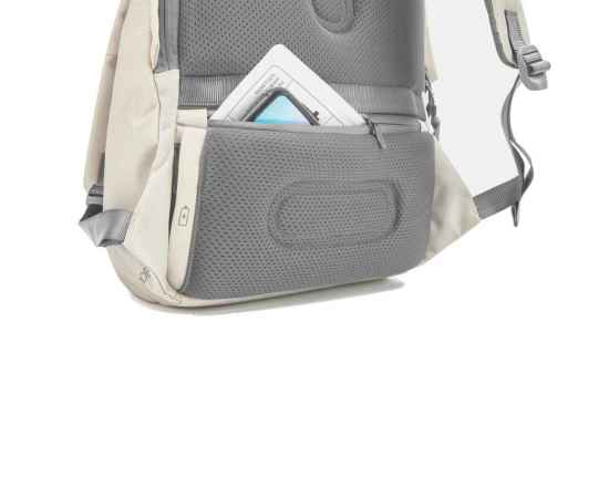 Антикражный рюкзак Bobby Soft, Бежевый, Цвет: бежевый,, Размер: Длина 30 см., ширина 18 см., высота 45 см., диаметр 0 см., изображение 8