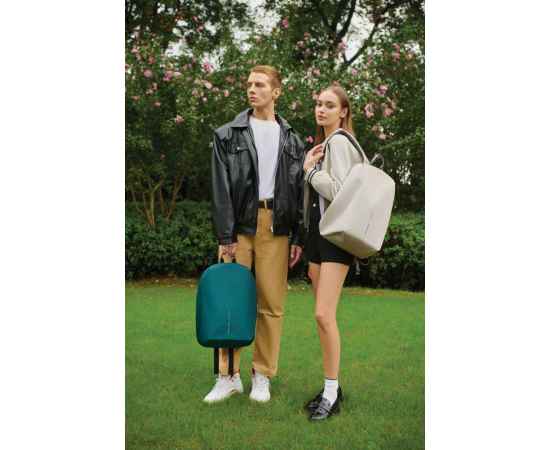 Антикражный рюкзак Bobby Soft, Бежевый, Цвет: бежевый,, Размер: Длина 30 см., ширина 18 см., высота 45 см., диаметр 0 см., изображение 23