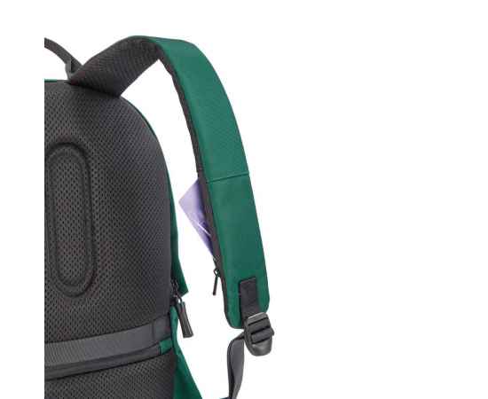 Антикражный рюкзак Bobby Soft, Зеленый, Цвет: зеленый,, Размер: Длина 30 см., ширина 18 см., высота 45 см., диаметр 0 см., изображение 15