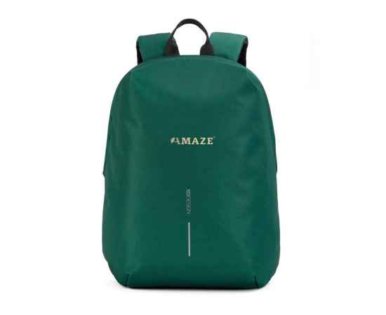Антикражный рюкзак Bobby Soft, Зеленый, Цвет: зеленый,, Размер: Длина 30 см., ширина 18 см., высота 45 см., диаметр 0 см., изображение 3