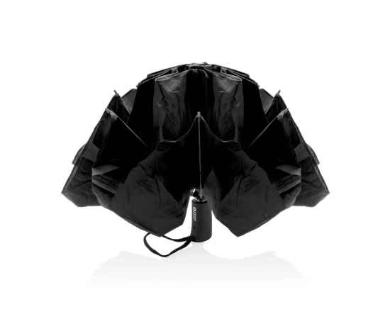 Автоматический складной зонт Swiss Peak из rPET AWARE™, d116 см, Черный, изображение 4
