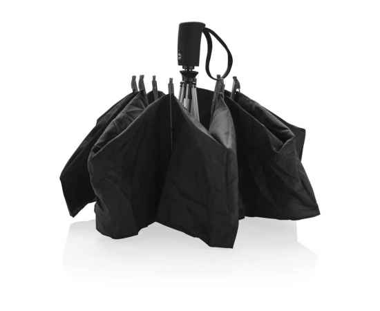 Автоматический складной зонт Swiss Peak из rPET AWARE™, d116 см, Черный, изображение 5