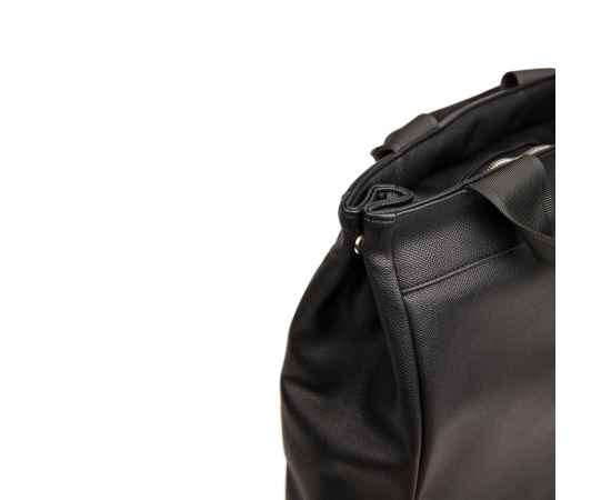 Рюкзак VINGA Bermond из переработанного полиуретана RCS, 15’’, Черный, Цвет: черный,, Размер: Длина 30,5 см., ширина 13 см., высота 43 см., диаметр 0 см., изображение 4