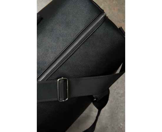Дорожная сумка VINGA Bermond из переработанного полиуретана RCS, Черный, Цвет: черный,, Размер: Длина 48,5 см., ширина 25 см., высота 30 см., диаметр 0 см., изображение 11
