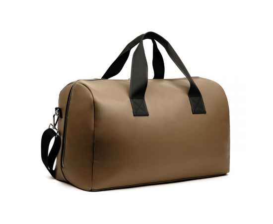Дорожная сумка VINGA Bermond из переработанного полиуретана RCS, Коричневый, Цвет: коричневый,, Размер: Длина 48,5 см., ширина 25 см., высота 30 см., диаметр 0 см.