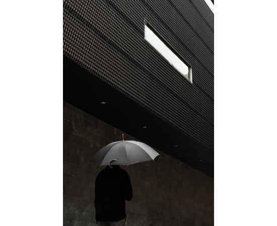 Зонт VINGA Bosler из rPET AWARE™, d106 см, Черный, Цвет: черный,, Размер: Длина 89 см., высота 89 см., диаметр 103 см., изображение 5