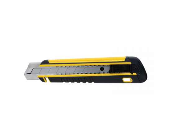 Строительный нож из переработанного пластика RCS с линейкой на корпусе, Желтый, Цвет: желтый,, Размер: Длина 19,9 см., ширина 4,3 см., высота 2,2 см., диаметр 0 см., изображение 7